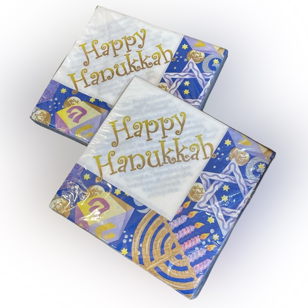 Bundle OF Chanukah Luncheon Napkins NWT